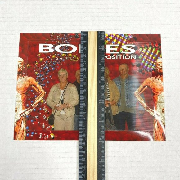 People Bodies Skeleton Shifting 3d 3-d Lenticular Photograph Image Medical Promo - Picture 4 of 5